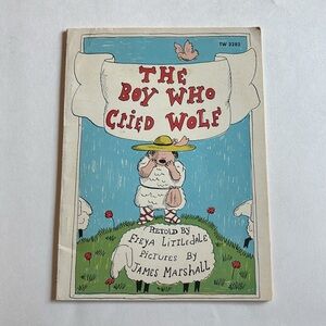 Vintage The Boy Who Cried Wolf Paperback Book by Freya Littledale